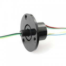 4 Wires Slip Ring With Flange - SRC-22-0405A