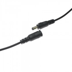 10 cm DC Barrel Soket Takımı - Siyah