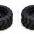 Pololu 42x19mm Idler Wheel/Sprocket Pair - Black