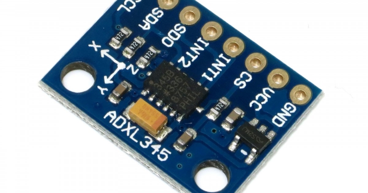 Produktbild von BerryBase GY-291 ADXL345 3-Achsen Gyroskop & Beschleunigungssensor – I2C, Einstellbar ±2g Bis ±16g, Stromsparend – Für Arduino, Raspberry Pi & Co.