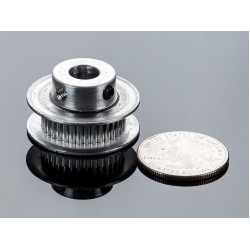 Aluminum GT2 Timing Pulley - 6mm Belt - 36 Tooth - 8mm Bore