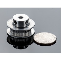 Aluminum GT2 Timing Pulley - 6mm Belt - 36 Tooth - 5mm Bore