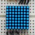 Minyatür 8x8 Mavi LED Matrix