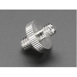 1/4" to 1/4" Screw Adapter - For Camera / Tripod / Photo / Video