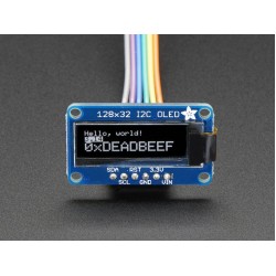 Monochrome 128x32 I2C OLED Graphic Display