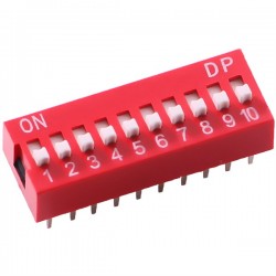 DIP Switch - 10 Pin
