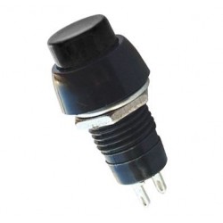 IC-190 Black Push Button