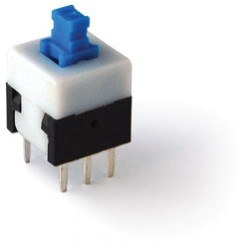 IC-198 6-Pin 8x8 Blue ON-OFF Button